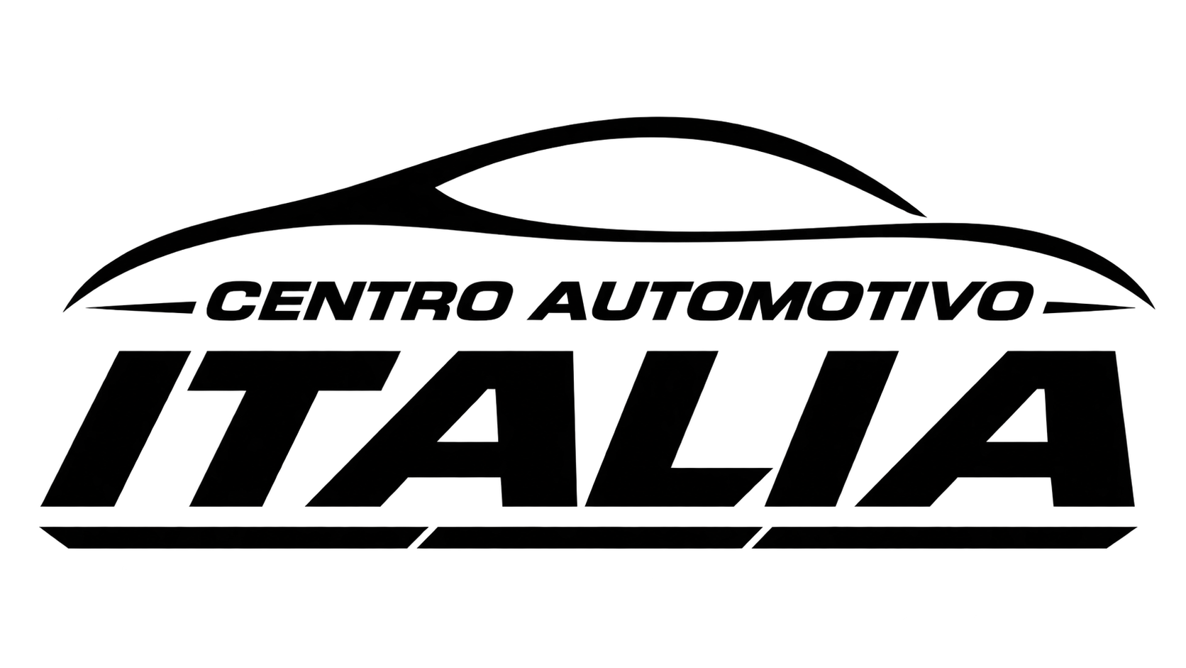 Itália Centro Automotivo — logo branco